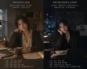 AI 对成熟女性的第一次模板化理解